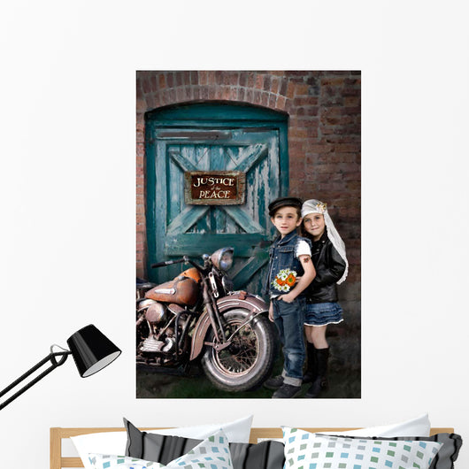 Born 2 Ride Wall Decal