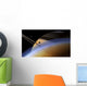 Ringed Giant Saturn Rises Wall Decal