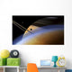Ringed Giant Saturn Rises Wall Decal