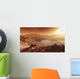 Martian Sun Sets over Wall Decal
