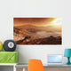 Martian Sun Sets over Wall Decal