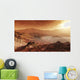 Martian Sun Sets over Wall Decal