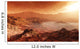 Martian Sun Sets over Wall Decal