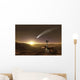 Comet over Endeavour Crater Wall Decal