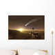 Comet over Endeavour Crater Wall Decal