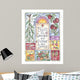 Bless Garden with Prayer Wall Decal