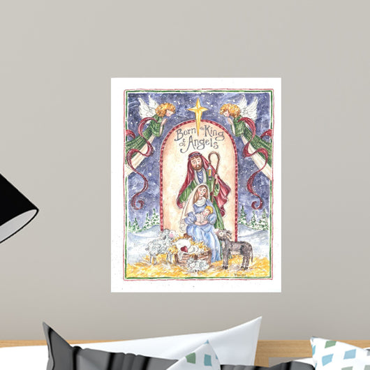 Born King Angels Wall Decal