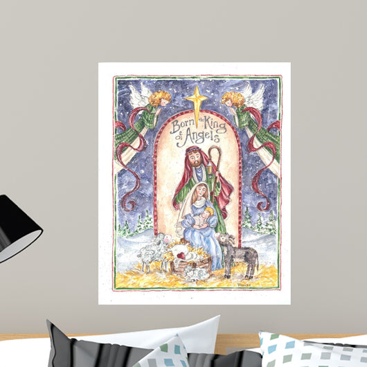 Born King Angels Wall Decal