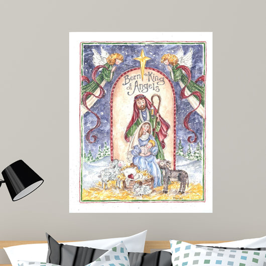 Born King Angels Wall Decal