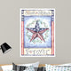 Stars and Stripes Forever Wall Decal Design 2