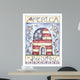 America Beautiful Wall Decal Design 3