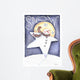 Snow Man Primitive Wall Decal