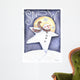 Snow Man Primitive Wall Decal