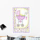 Welcome Baby Carriage Wall Decal