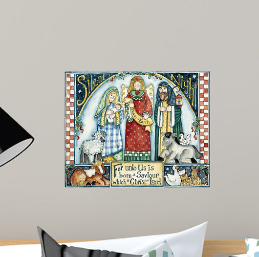 Silent Night Wall Decal