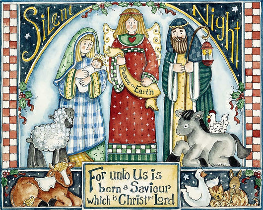 Silent Night Wall Decal