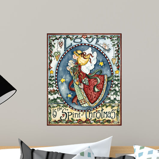 Love Is Spirit Christmas Wall Decal