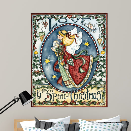 Love Is Spirit Christmas Wall Decal