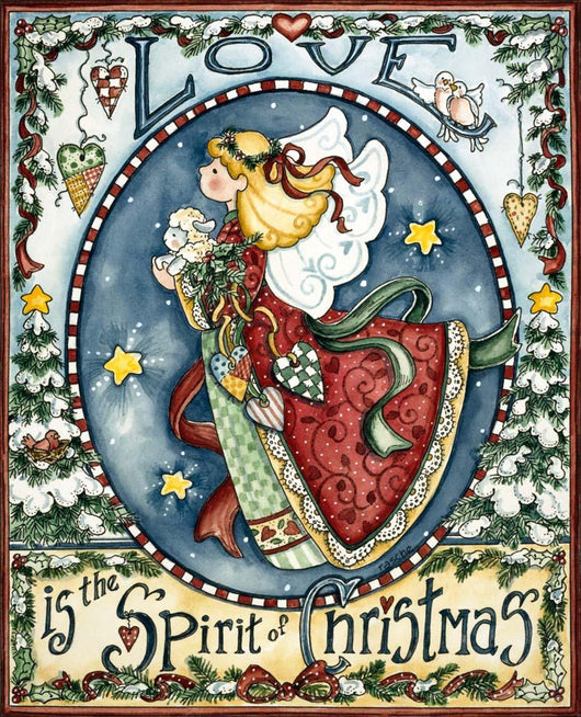 Love Is Spirit Christmas Wall Decal
