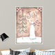 Joy Primitive Snowman Wall Decal