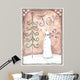 Joy Primitive Snowman Wall Decal