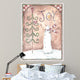 Joy Primitive Snowman Wall Decal