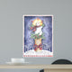 Merry Christmas Snowman Wall Decal