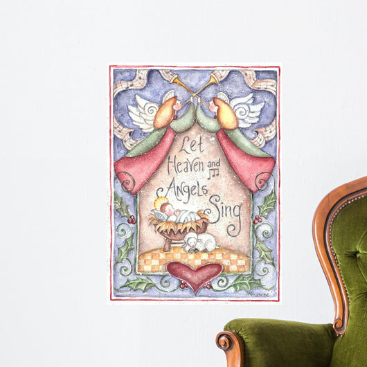 Let Heaven and Angels Wall Decal