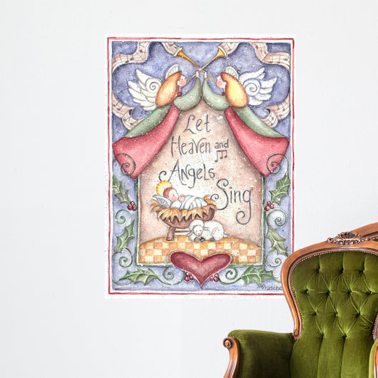 Let Heaven and Angels Wall Decal