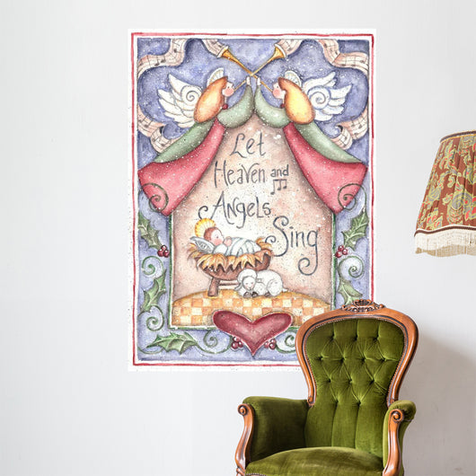 Let Heaven and Angels Wall Decal