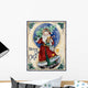Merry Christmas St Nick Wall Decal
