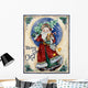 Merry Christmas St Nick Wall Decal