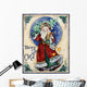 Merry Christmas St Nick Wall Decal