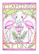 Flamingo Fun Wall Decal