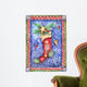 Stockings Were Hung Wall Decal