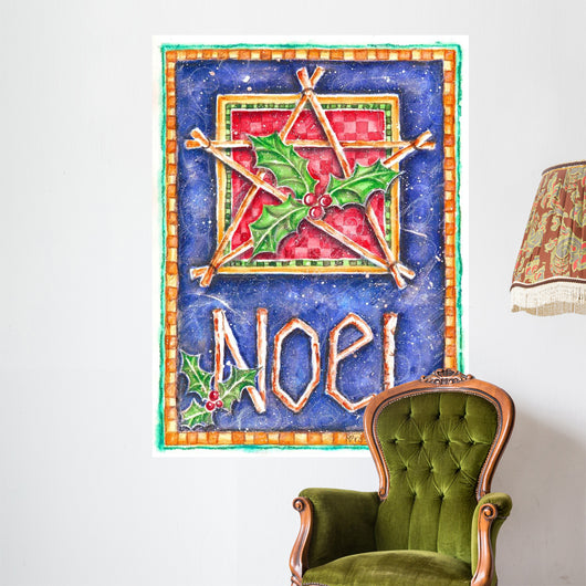 Noel Star Wall Decal