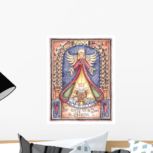 For unto Us Child Wall Decal