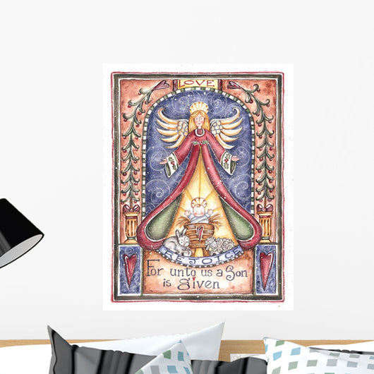 For unto Us Child Wall Decal