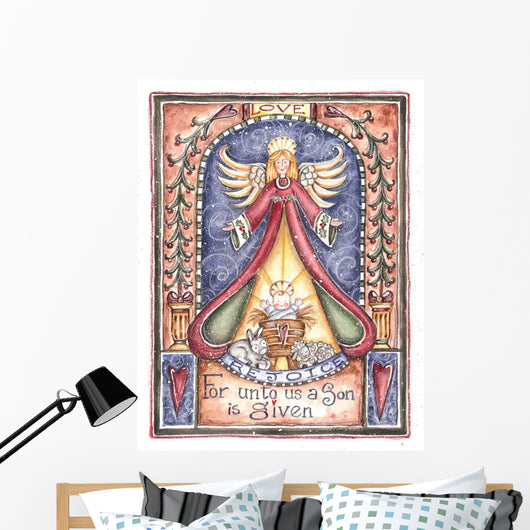 For unto Us Child Wall Decal