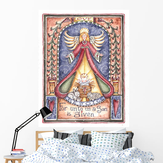 For unto Us Child Wall Decal