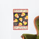 Happy Halloween Candy Corn Wall Decal