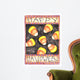 Happy Halloween Candy Corn Wall Decal