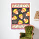 Happy Halloween Candy Corn Wall Decal