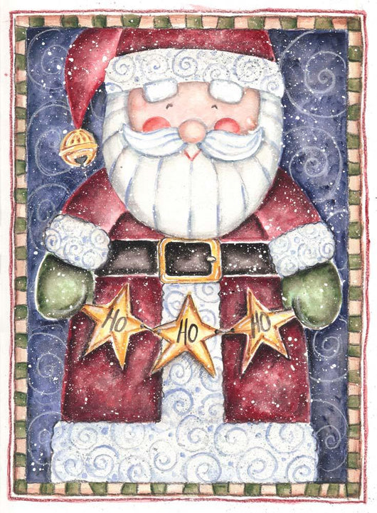 Ho Ho Ho Santa Wall Decal