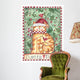 Santa Paws Wall Decal