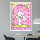 Easter Bunny with Balloon Wall Decal