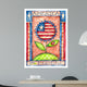 America Beautiful Wall Decal Design 2