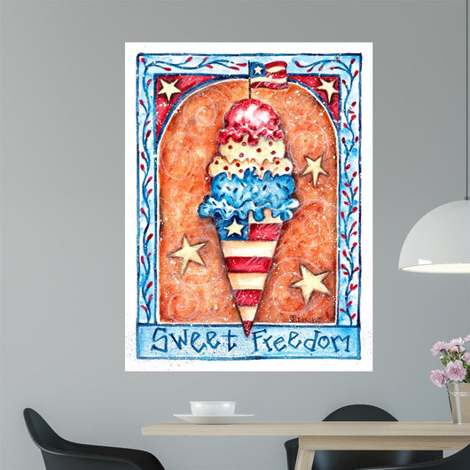 Sweet Freedom Wall Decal