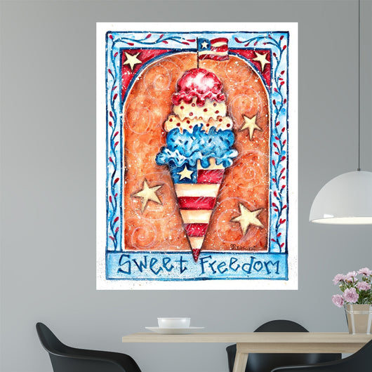 Sweet Freedom Wall Decal