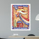 Patriotic Angel Wall Decal